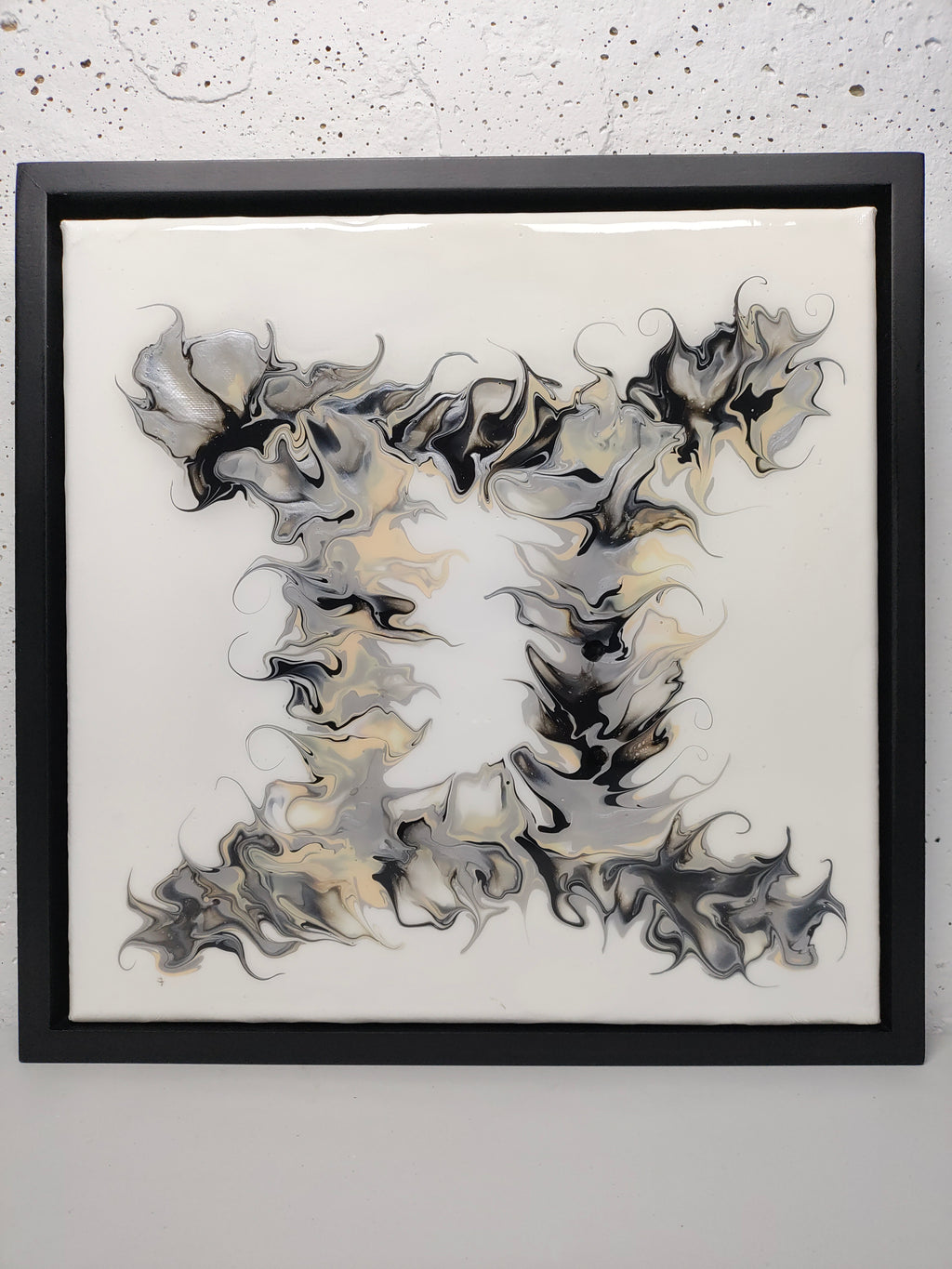 The Gemini – Acrylic Painting - A Celestial Dance of Duality, Intellect, and Light