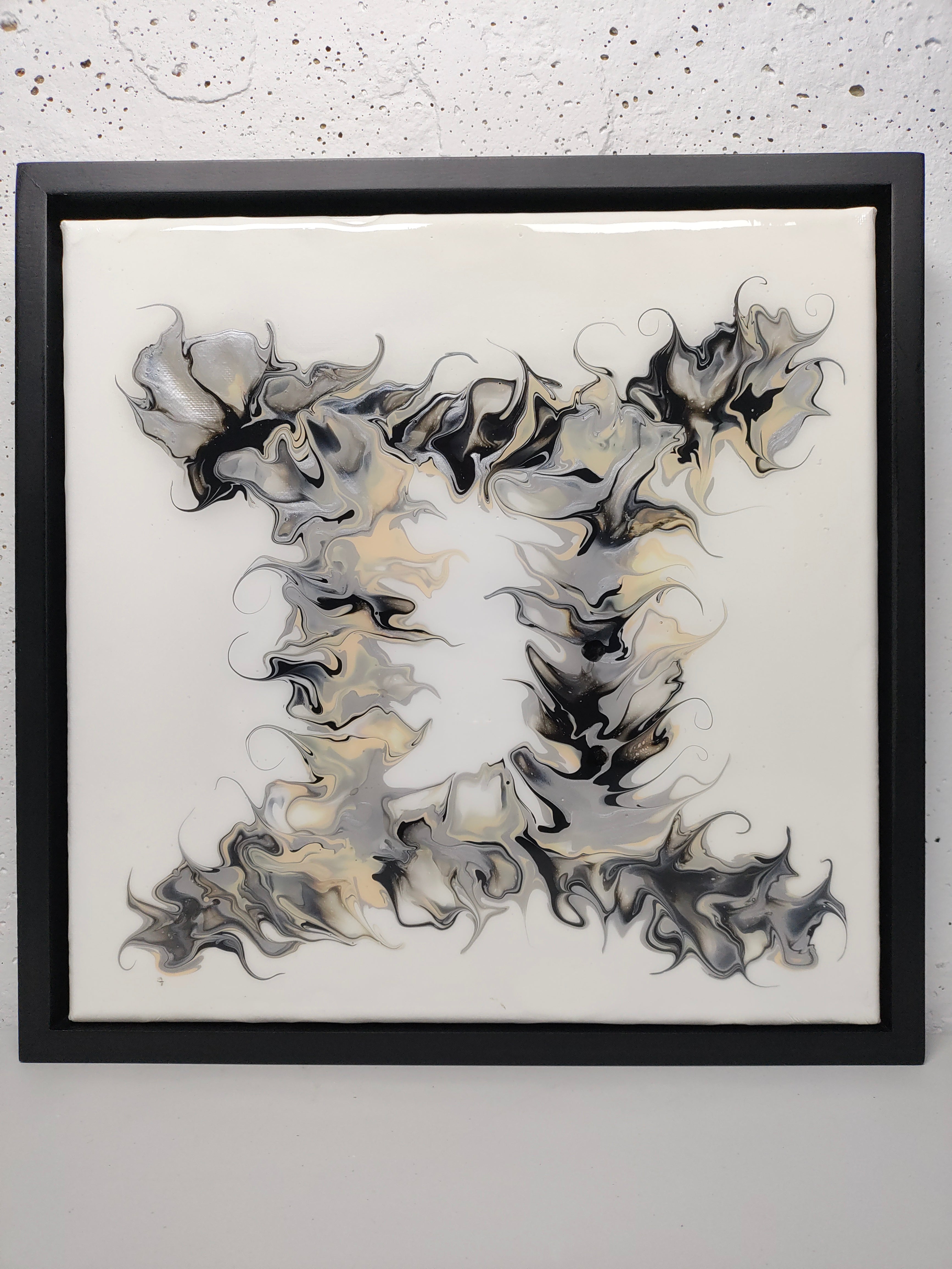 The Gemini – Acrylic Painting - A Celestial Dance of Duality, Intellect, and Light