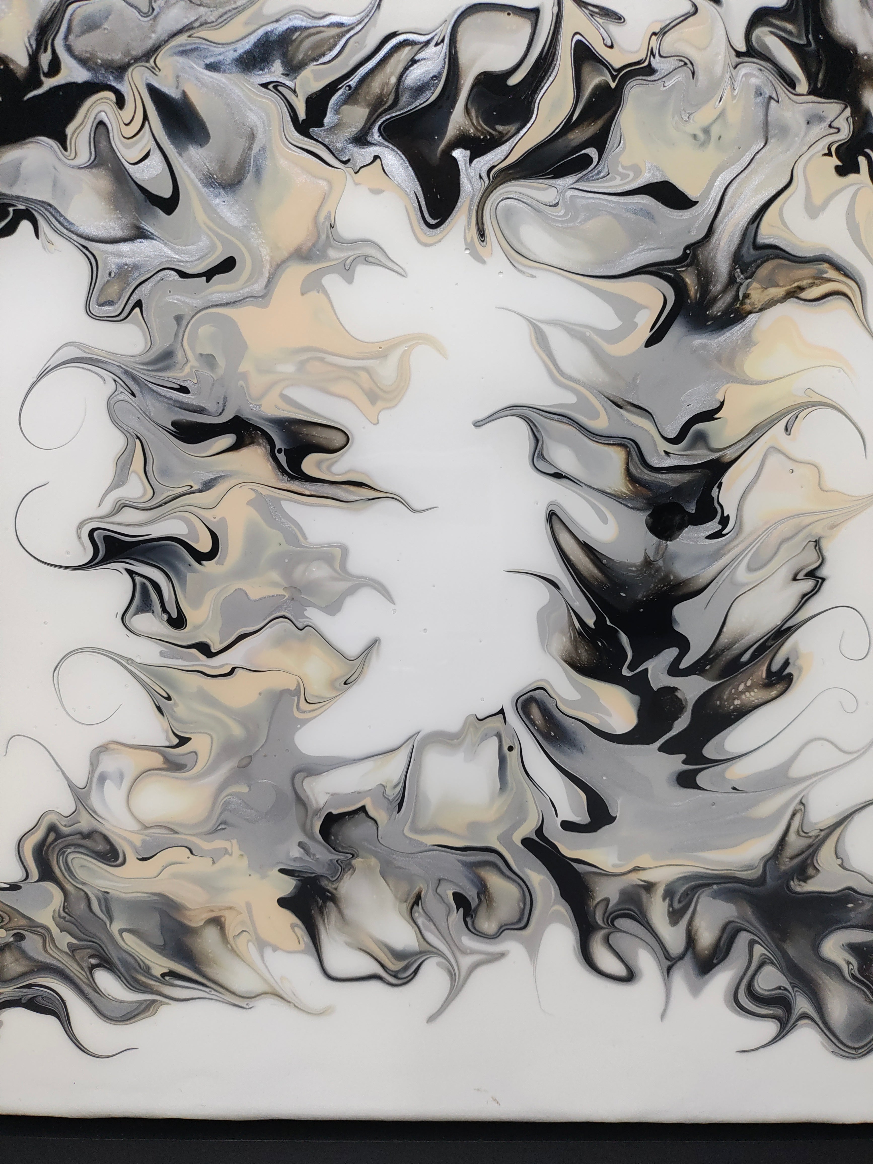 The Gemini – Acrylic Painting - A Celestial Dance of Duality, Intellect, and Light