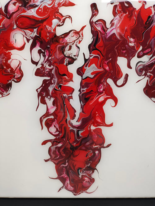 Aries - Acrylic Painting - First Fire